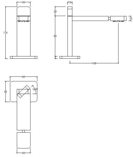 Water Evolution Смеситель для биде из хромированной латуни Itap sun-id-1421650 - Вид №1