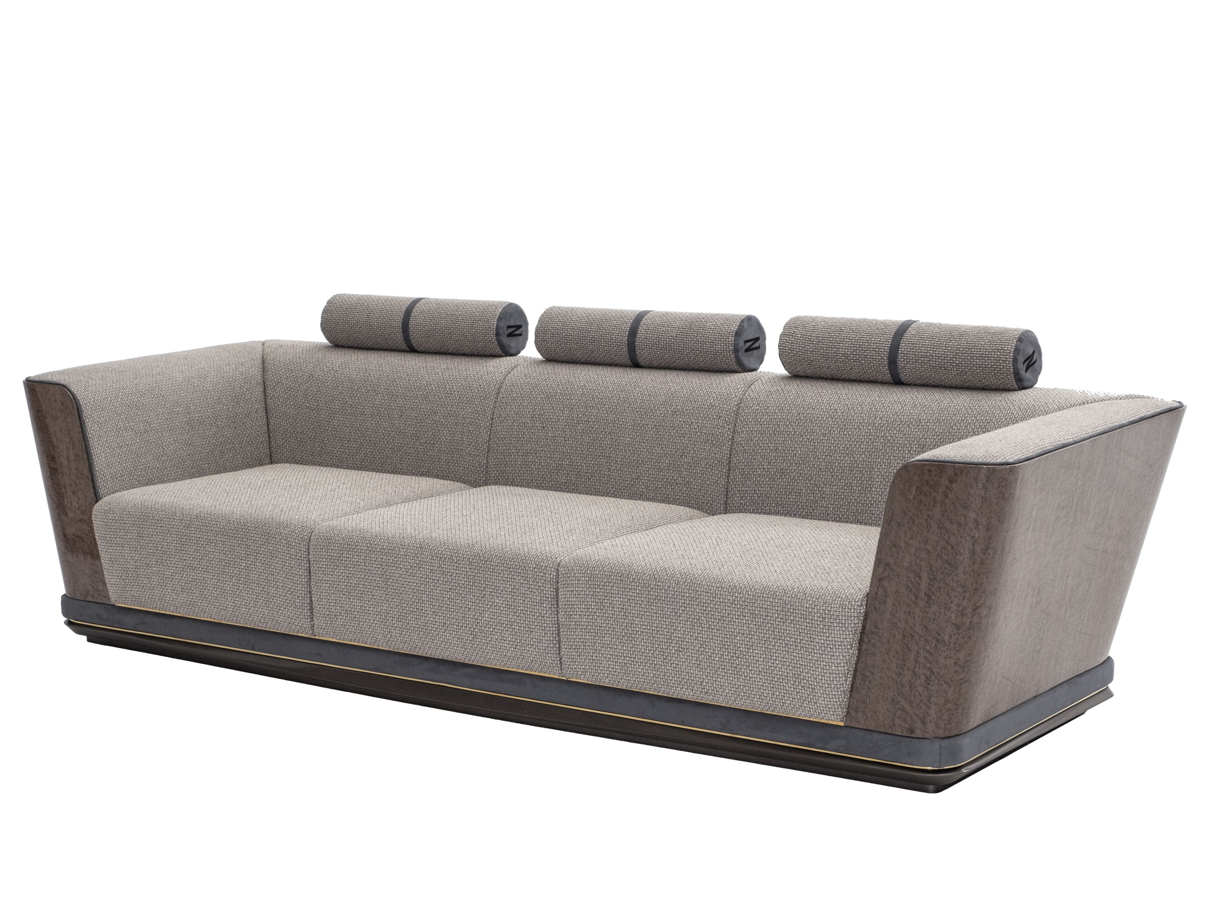 3-местный тканевый диван Zebrano Hypnos ARCH-00116507 - Вид №1