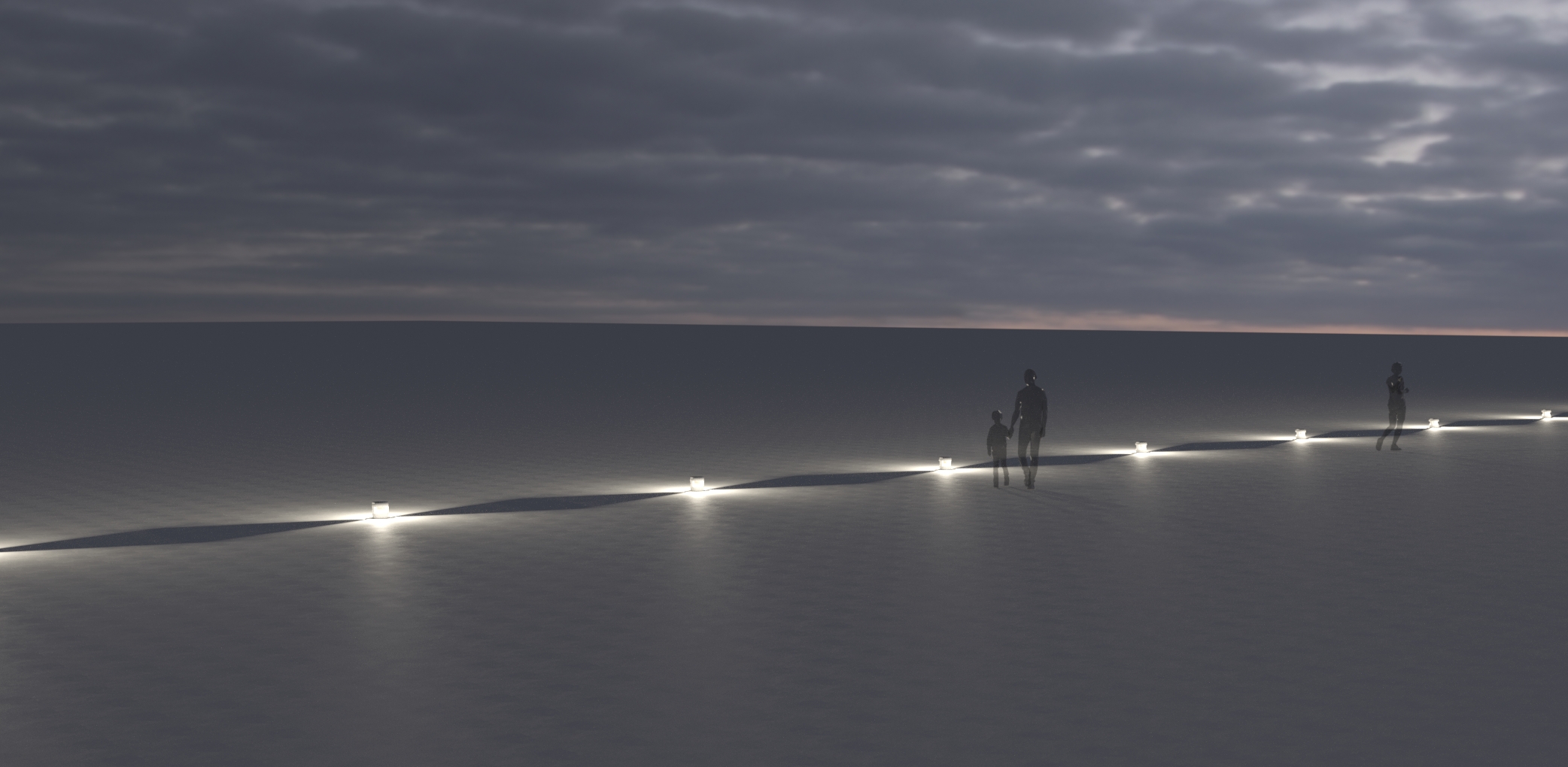 4032612 Мобильный светильник Platek MENHIR Paletto  MENHIR H. 200 mm - 1 LED 3000K 2 Openings  - Вид №7