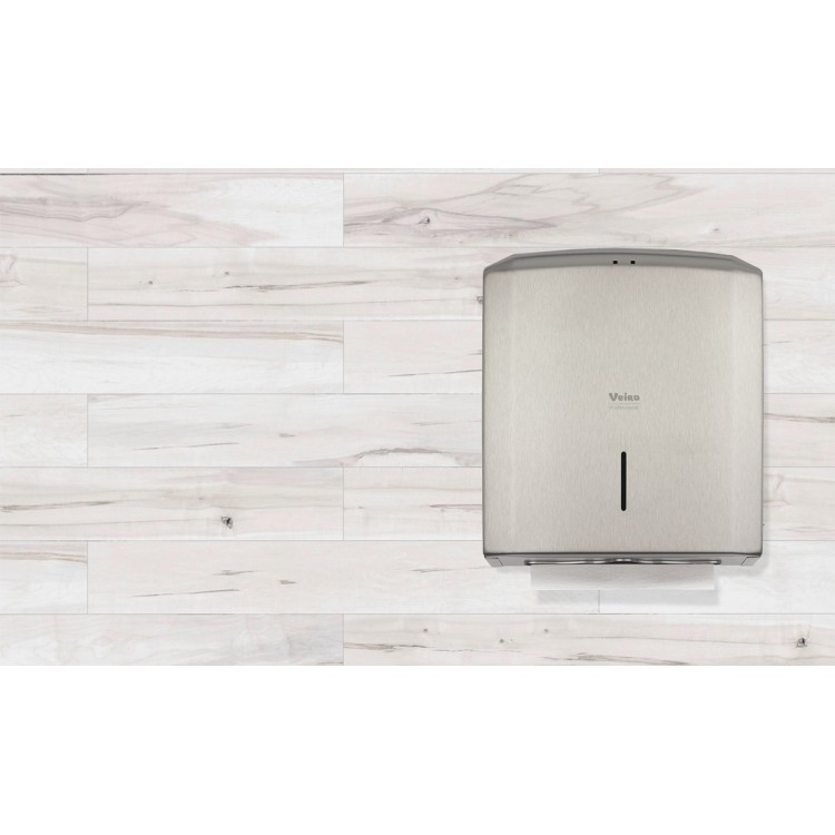 PRIMA Steel Veiro Диспенсер для бумажных полотенец Нержавеющая сталь Veiro Professional PRIMA Steel Металлик металлик  - Вид №1