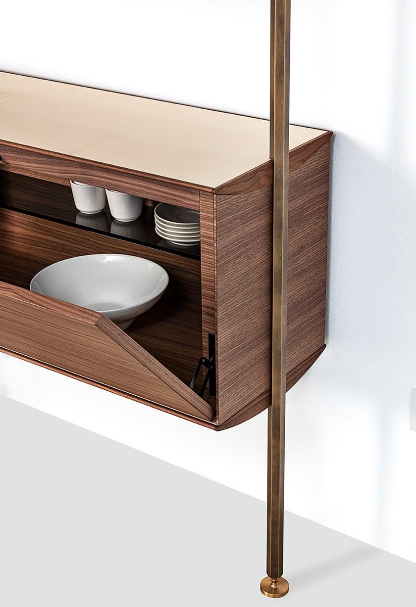 Living Divani Книжный шкаф с креплением от пола к потолку sun-id-1453219 - Вид №6