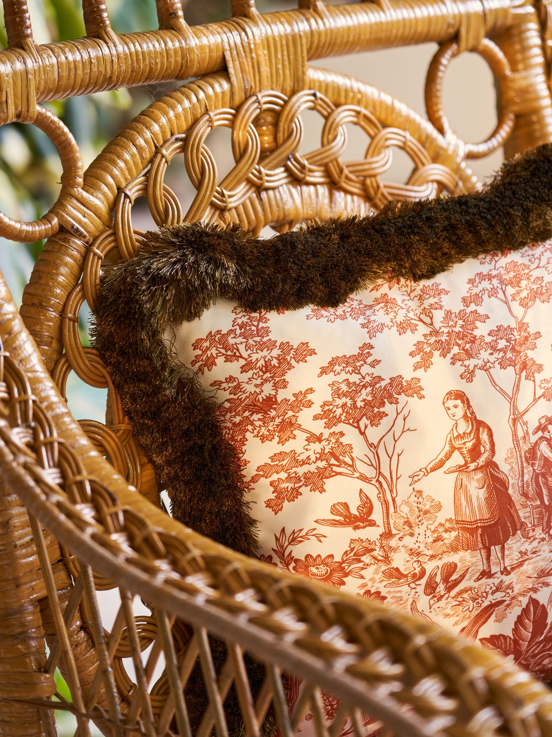 Хлопок шелкография обивочная ткань LELIEVRE Quenin-Belle Époque ARCH-00089078 - Вид №15