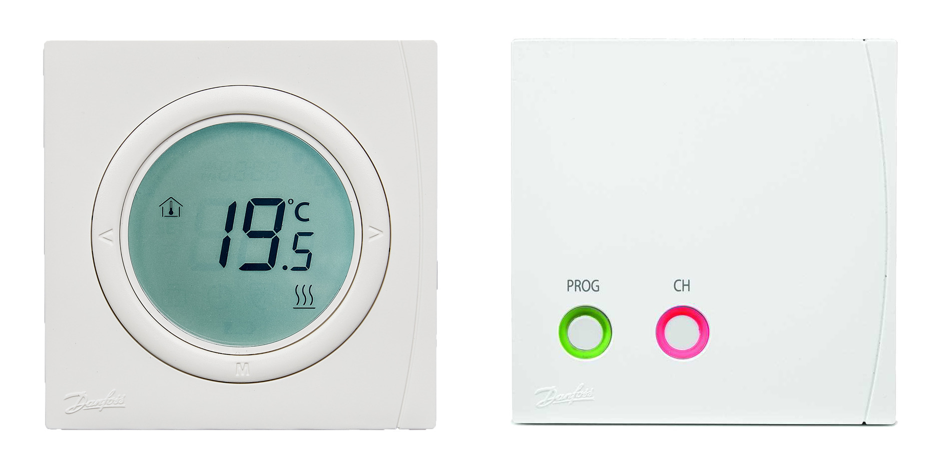 Danfoss Беспроводные термостаты RET2001RF + RX1-S термостат+ресивер 087N6474  - Вид №1