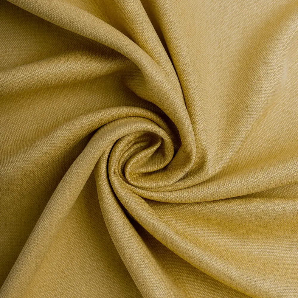 Ткань Tex republic Soleil блэкаут-лен 300 см цвет горчичный п/м 83603253 STLM-2012842 