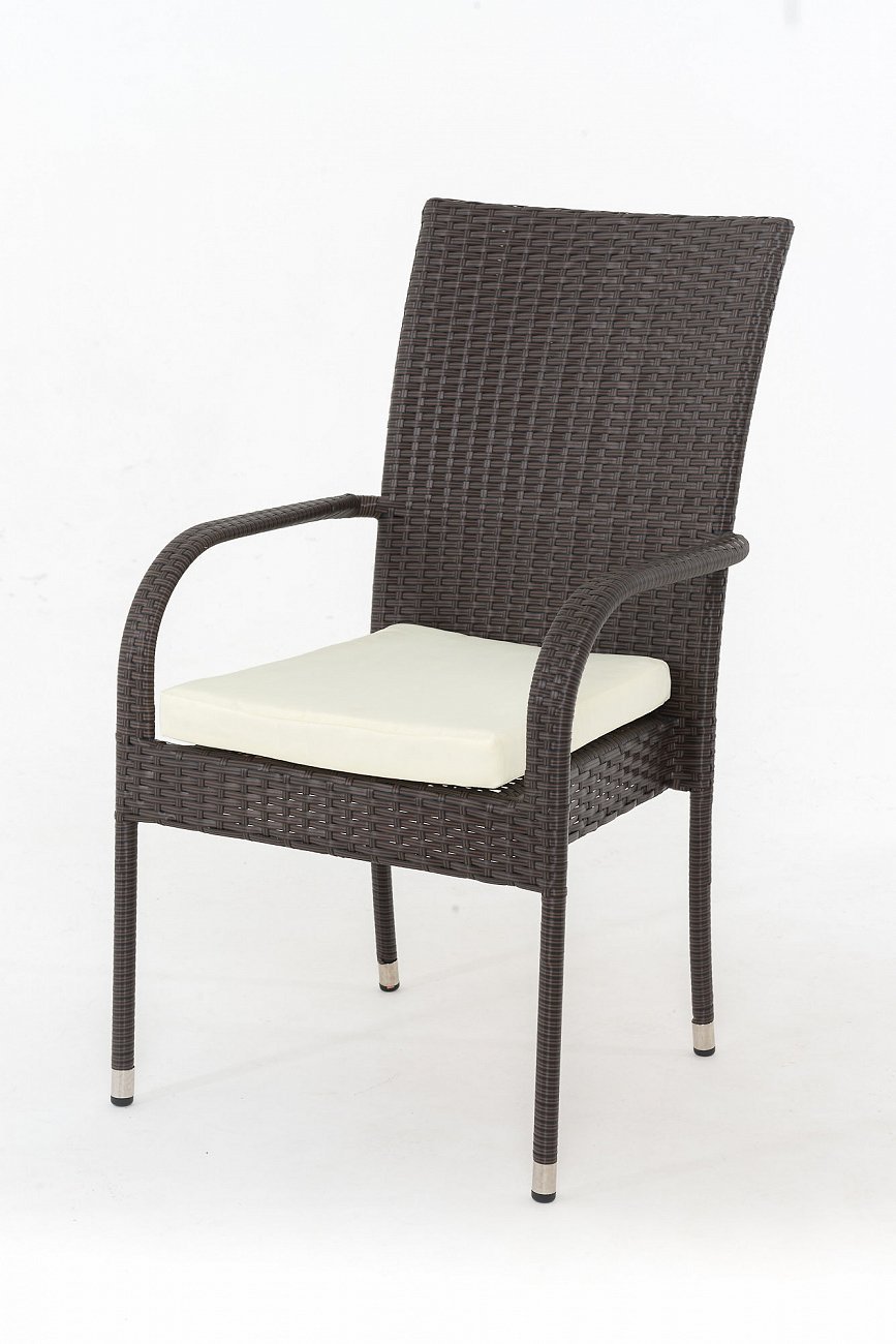 Обеденная группа со столом на 4 персоны темно-коричневый Forest VINOTTI  00-3885128 Коричневый  - Вид №7