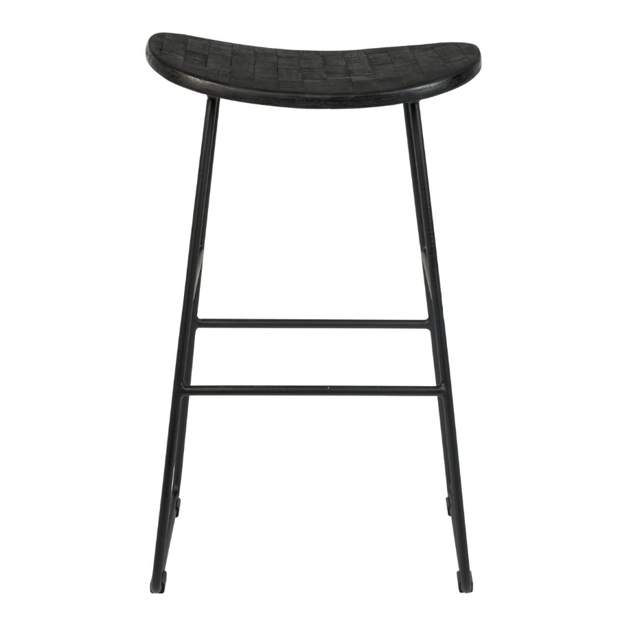 Стул высокий Tangle, черный White Label Living 1500073 - Вид №6