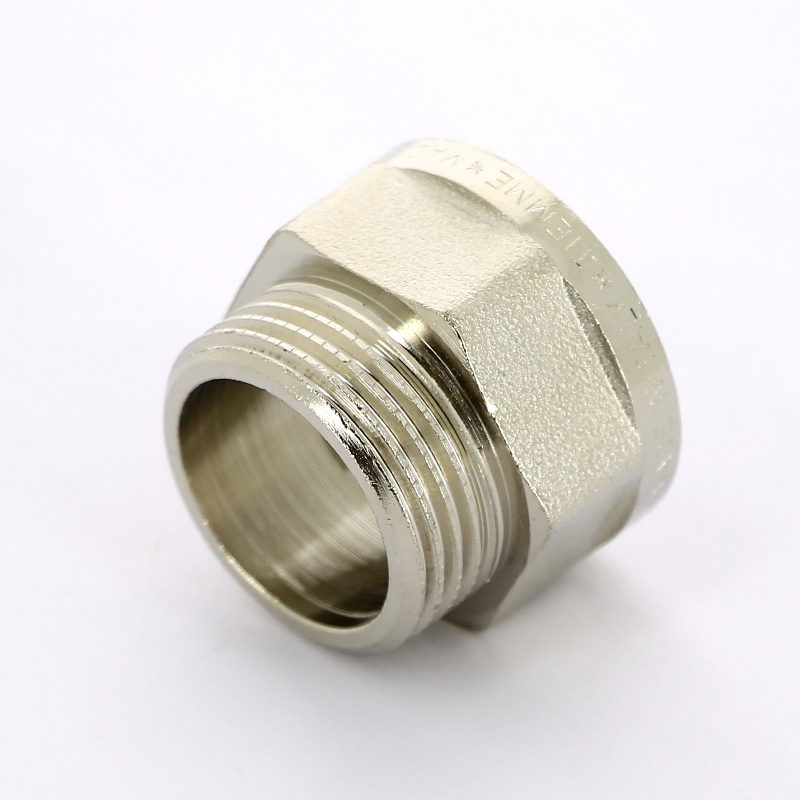 Переходник НВ никелированный TIEMME 3/8" 1500606