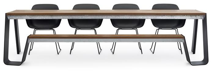 Extremis Стол для совещаний / стол для общественных мест в iroko Hopper sun-id-1493294 - Вид №3