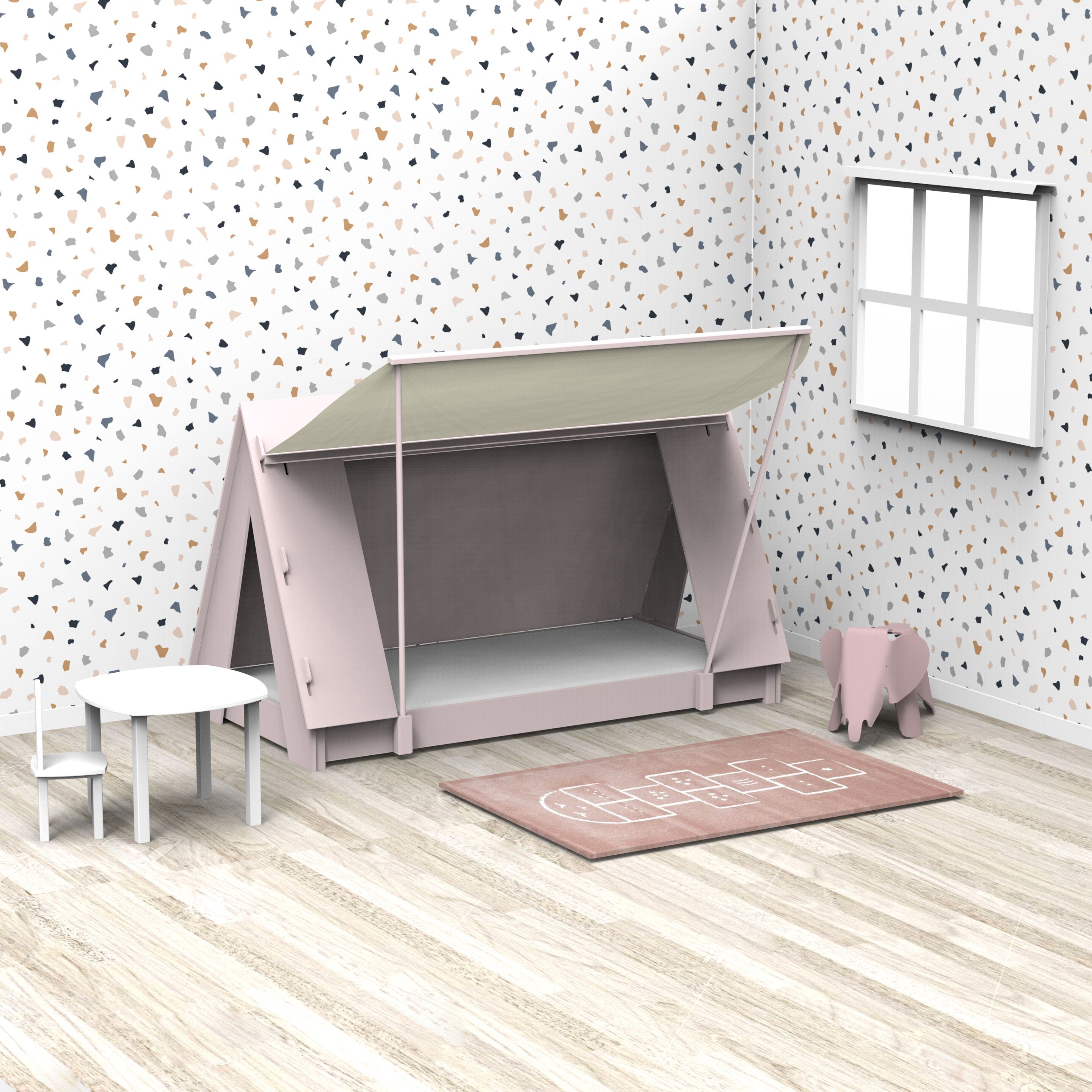 Кровать для занавесок из МДФ Mathy by Bols палатка ARCH-00099036 - Вид №10