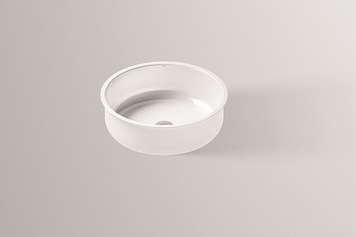 3506501401 Раковина, встраиваемая под столешницу, ub.so450.2, белая, противомикробное Alape серия SO (Sondo) 