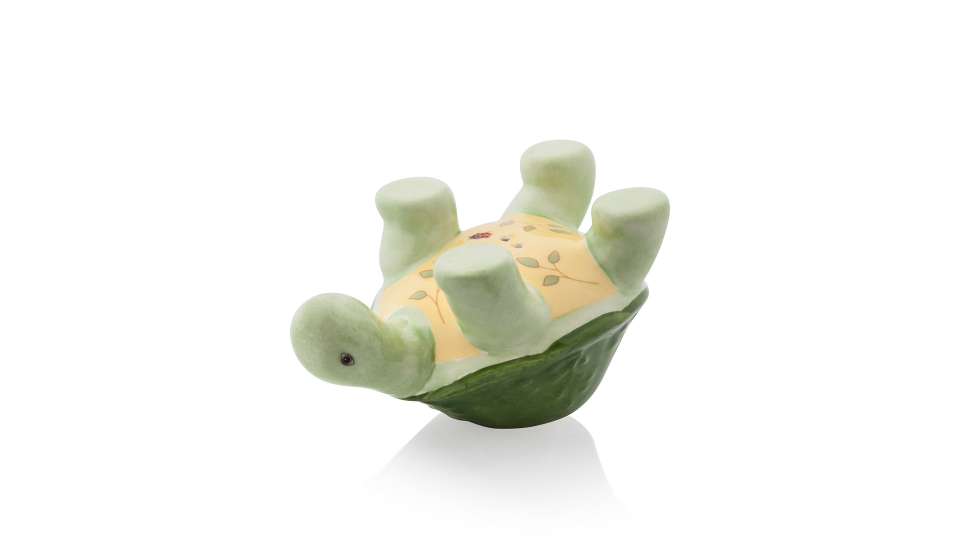 10573315 Lenox Набор солонка и перечница Lenox "Бабочки на лугу.Черепашки" 5см Фарфор  - Вид №1