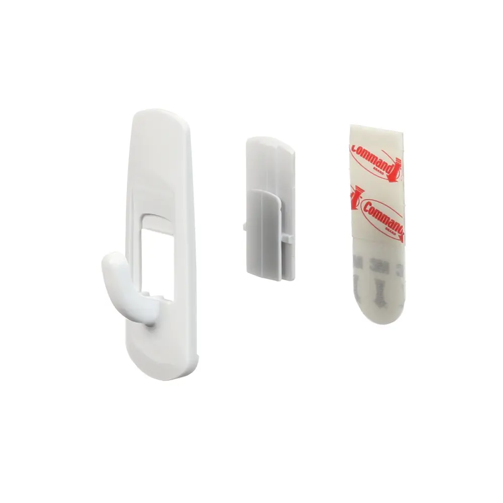 Крючок Command максимальная нагрузка 450 г 20 мм пластик цвет белый STLM-2210701 - Вид №5