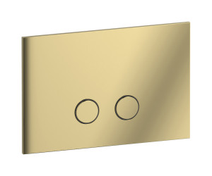 Кнопка смыва для бачка "MODERNA" с двойным сливом WE ARE IB bb001ii Pale Gold Bye Bye