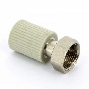 Муфта сварка-В с накидной гайкой FV-PLAST 16х3/4" и вварным латунным патрубком