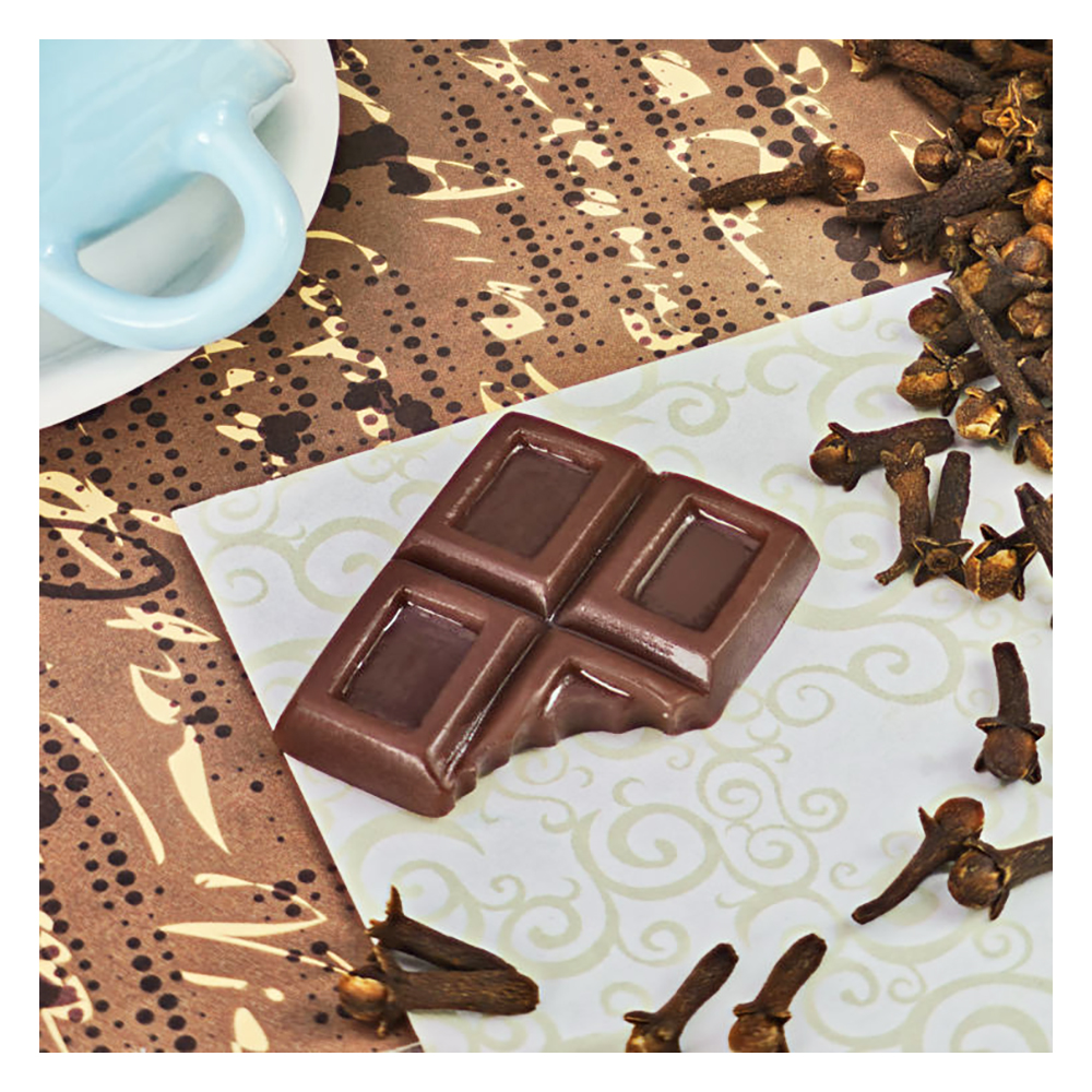 1082 Молд №01 силикон "Шоколад надкусанный" Арт. Выдумщики 