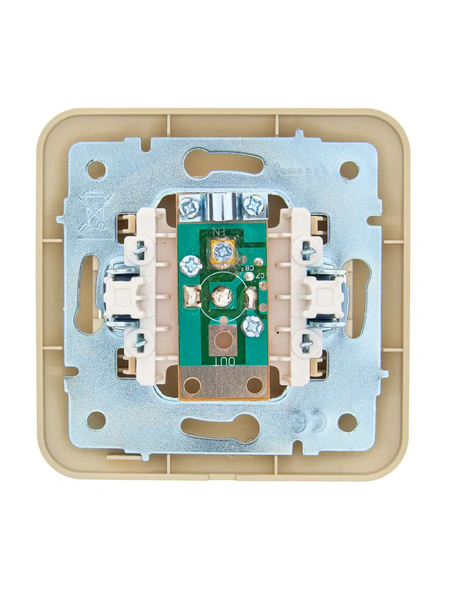 ASTI Розетка ТВ оконечная крем LEZARD 7081-0303-130 - Вид №2