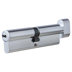 Цилиндр Abus 50х50 мм, ключ/вертушка, цвет никель 82389999 STLM-2091565
