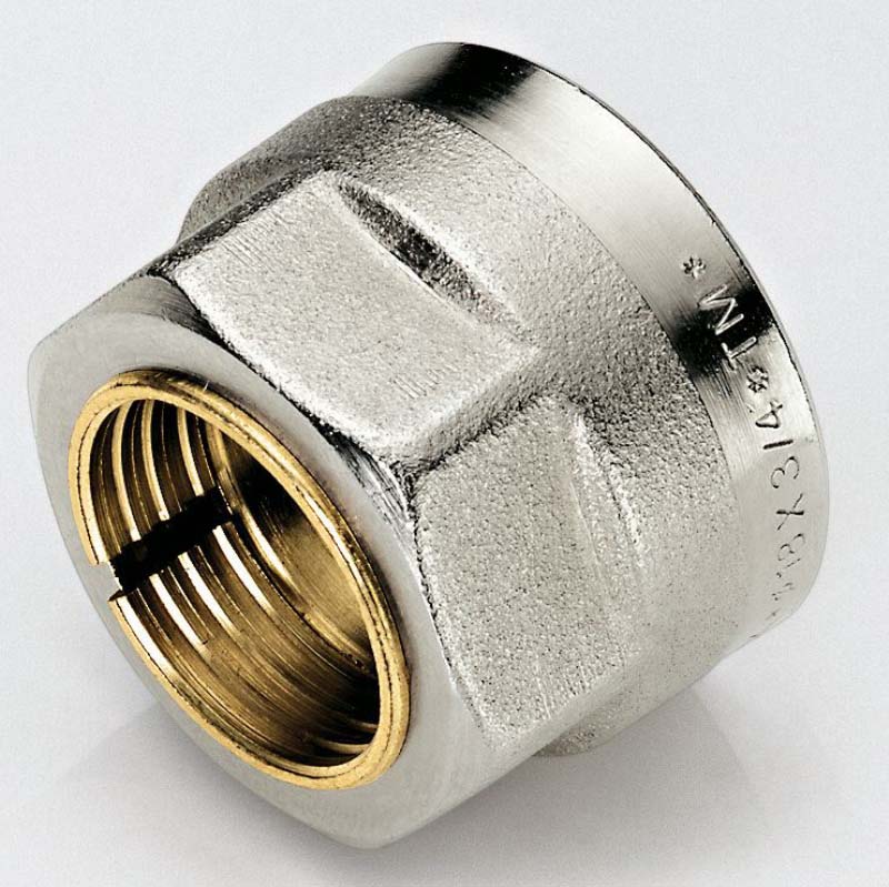 Соединитель для медной трубы обжим TIEMME 15х(М24х19) 1440024