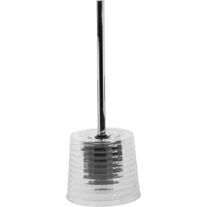 Ёршик для унитаза напольный Vidage «Корбу», пластик, цвет прозрачный