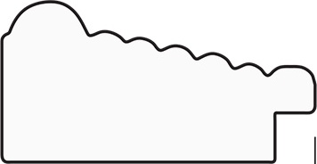 BY 3961 Зеркало в багетной раме - сухой тростник 51 mm EVOFORM Octagon - Вид №4
