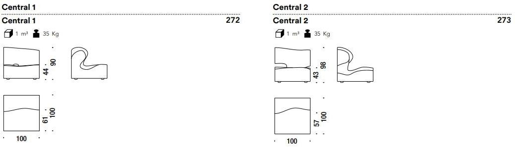 Moroso Модульный секционный диван Misfits sun-id-1420418 - Вид №2