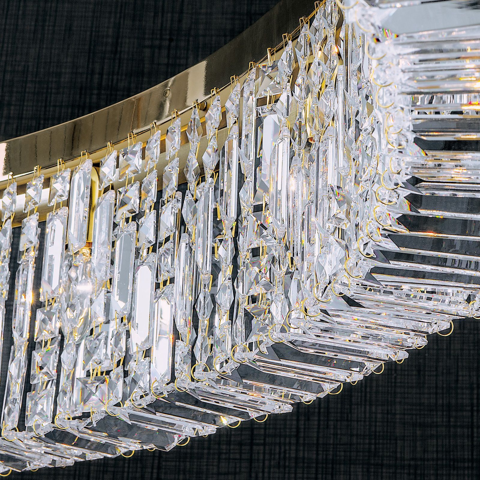 Подвесной светильник с кристаллами Orion кольцо ARCH-00119165 - Вид №22