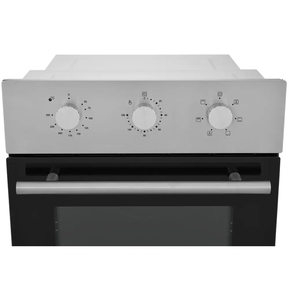 Встраиваемый духовой шкаф Zugel ZOE604X 45x59.5x60 см конвекция цвет черно-серый 89453987 STLM-2080662  - Вид №2