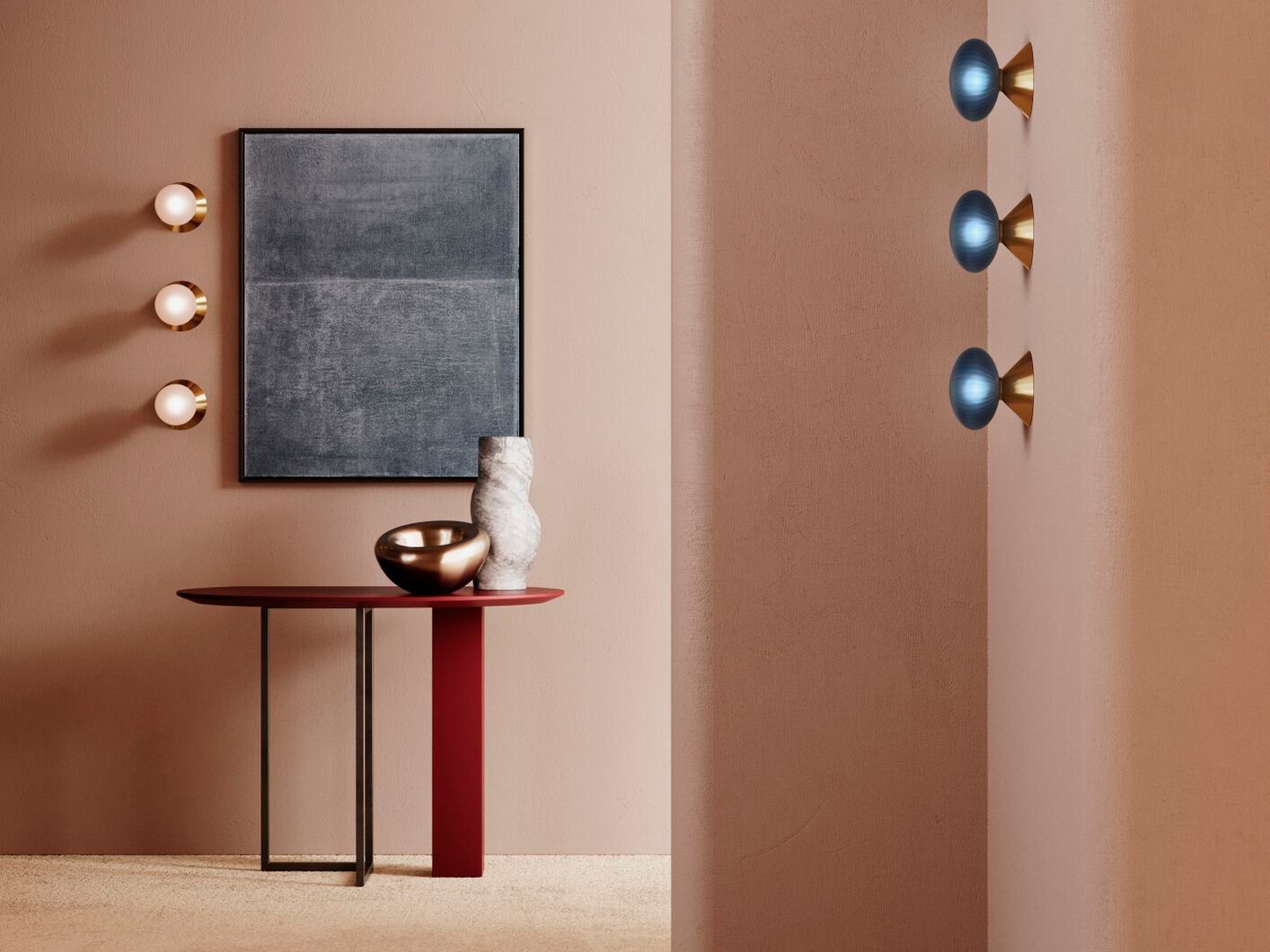 Выдувное стекло светодиодный настенный светильник SkLO пик ARCH-00027487 - Вид №3