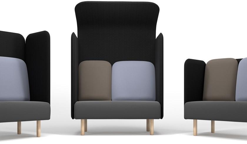 SOFTREND 3-х местный тканевый диван с огнестойкой обивкой August sun-id-1370757 - Вид №4