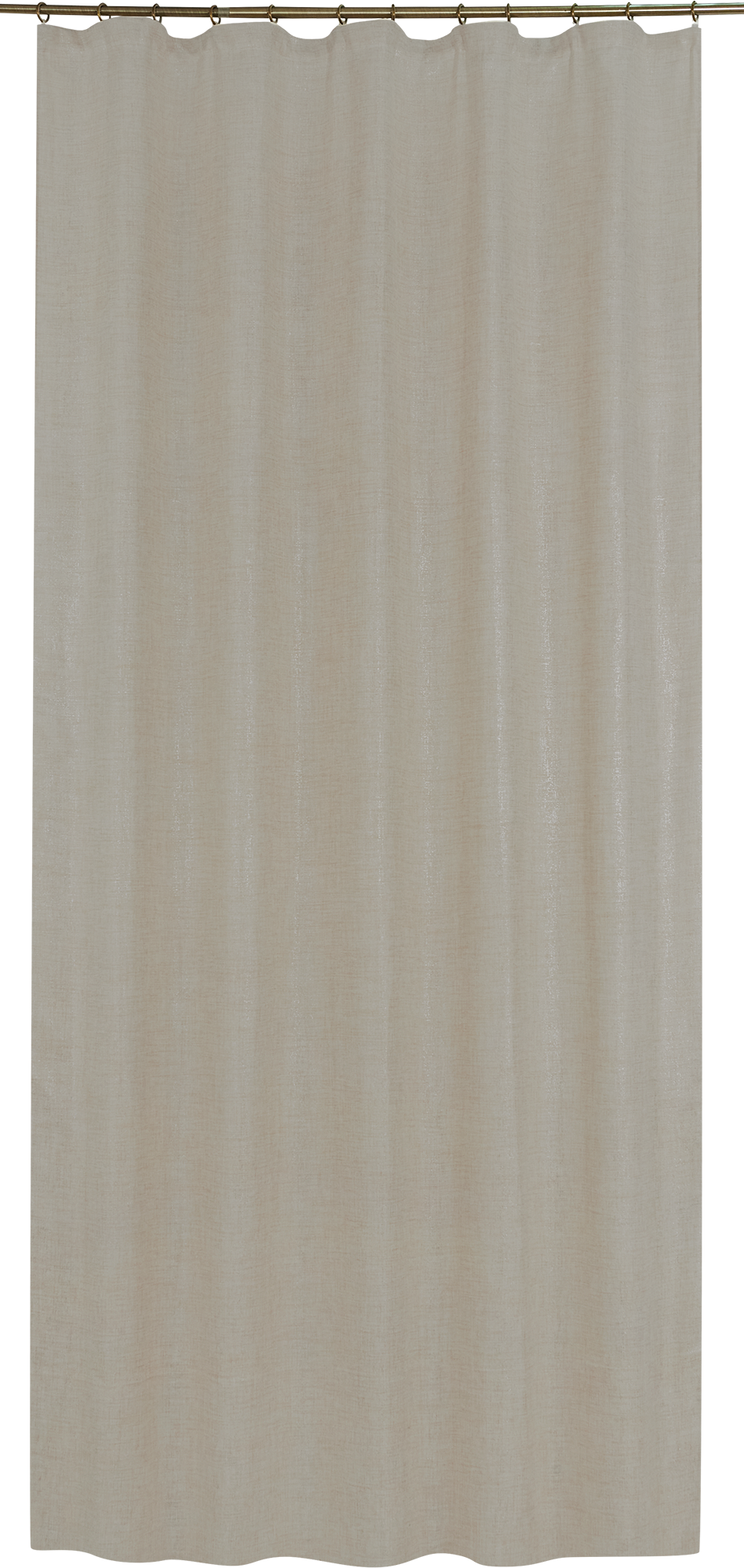 AMORE MIO Штора кремовая классическая 160x260 см с лентой для карниза 89096781 STLM-0078373 - Вид №7