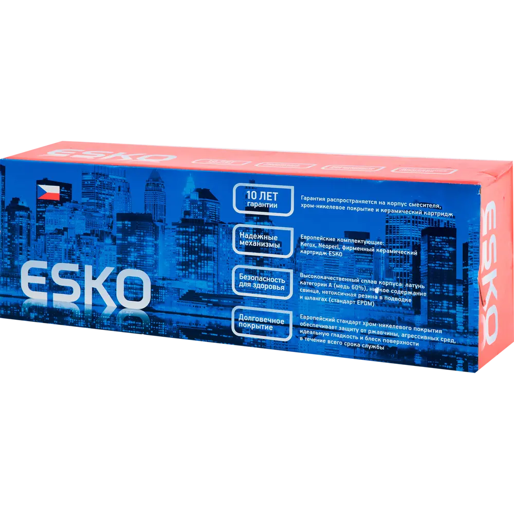 Смеситель для ванны Esko Accra 31 двухвентильный цвет хром STLM-2152494 - Вид №4