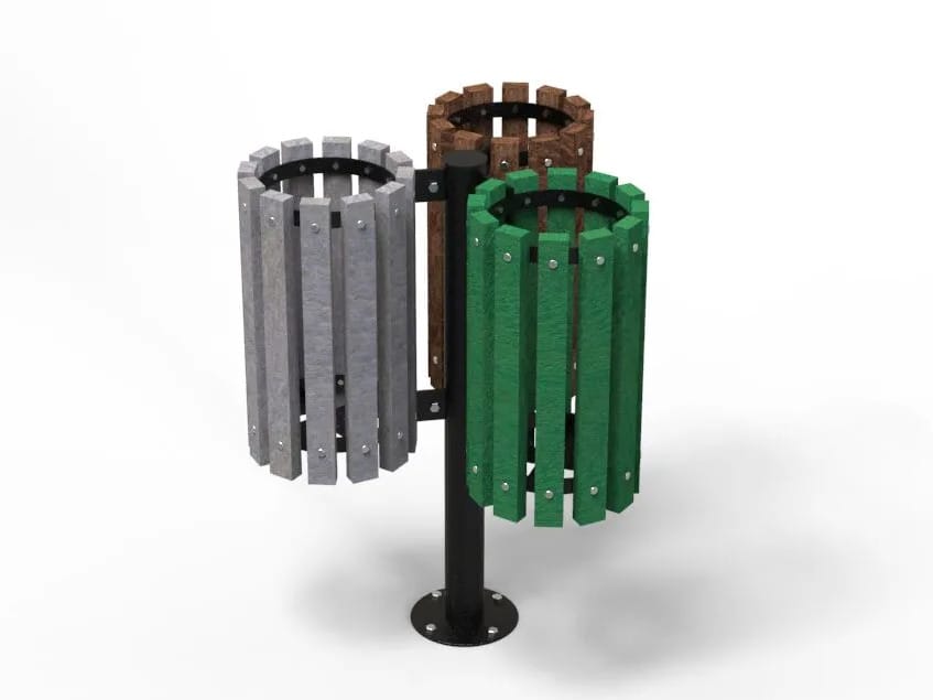 Стойки для мусора Strongplast для наружного использования EUROCOMITALIA современная мебель ARCH-00033266