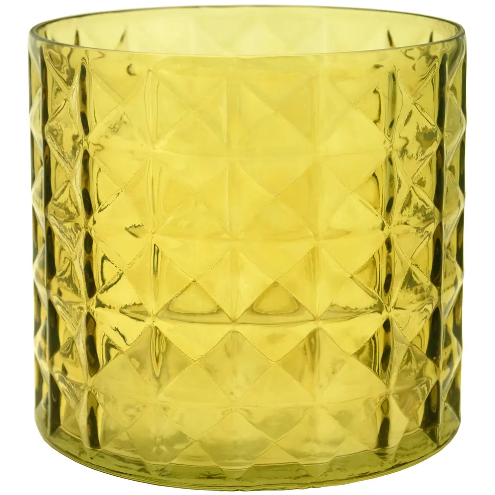 Ваза Эмилия 1 стекло цвет песочный 20 см EVIS STLM-2136229