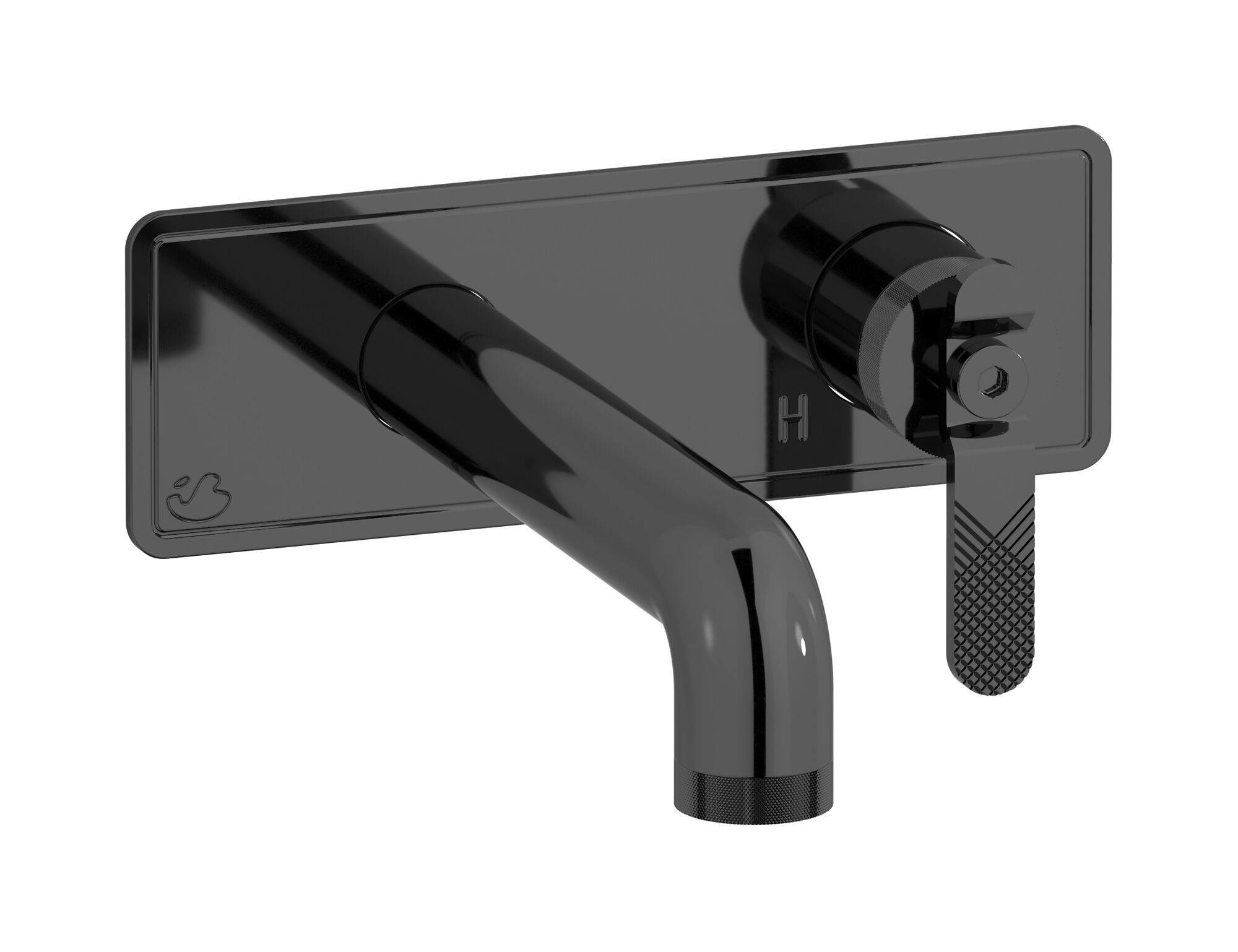 Однорычажный настенный смеситель для раковины с автоматическим сливом IB Bold ARCH-00071487 - Вид №4