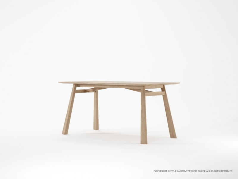 532_1056 Стол обеденный прямоугольный 160 Karpenter Carpenter - Вид №1