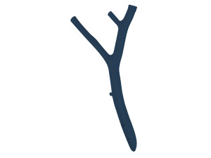 Алюминиевая вешалка для одежды