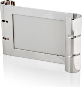 10565351 Puiforcat Рамка для фото 17,2х17,3см "Рюбан" (посеребрение) Посеребрение