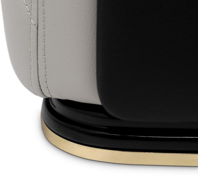 LUXXU Квадратный кожаный пуф Charla sun-id-1394994 - Вид №2