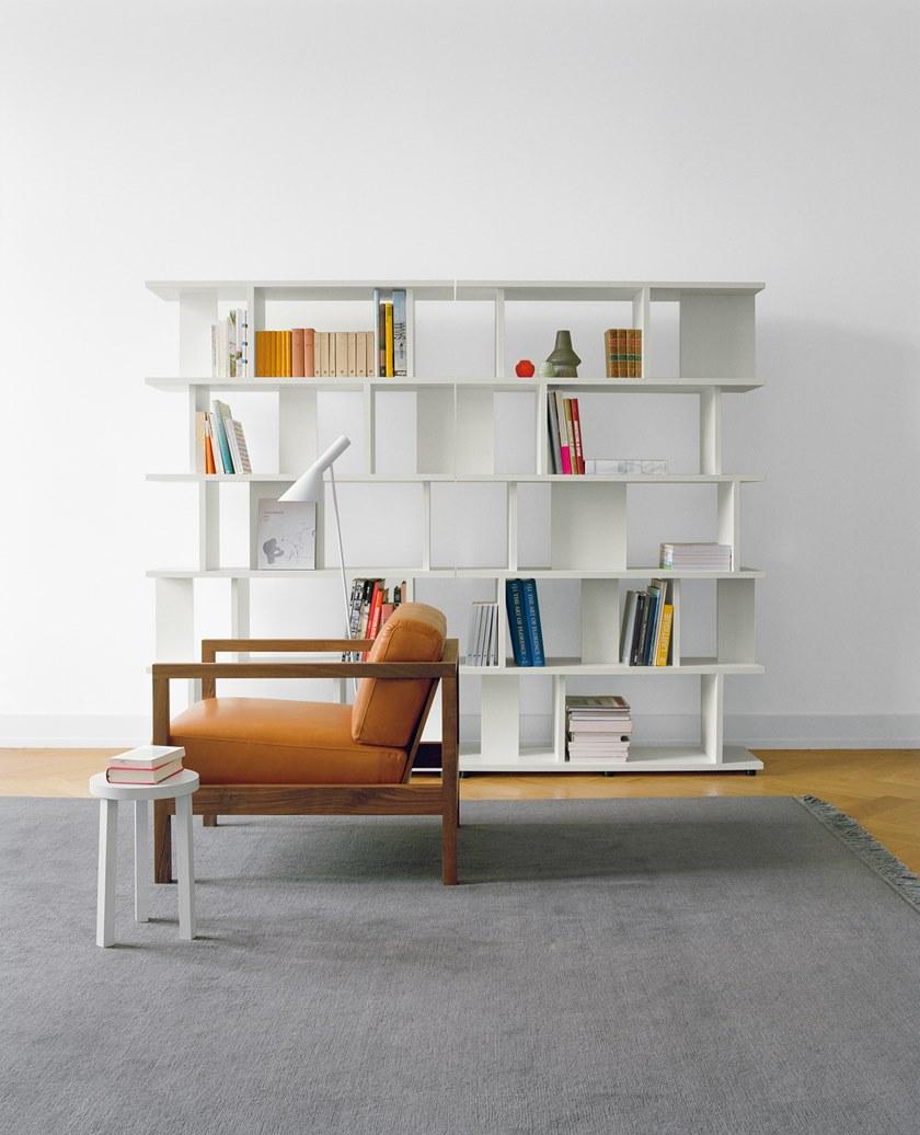 e15 Модульный открытый книжный шкаф из массива дерева  Sh05  - Вид №6