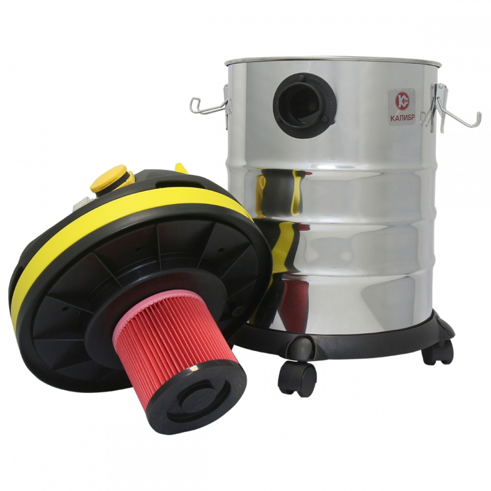 62515 Калибр Электрический строительный пылесос СПП-1500/30  - Вид №1
