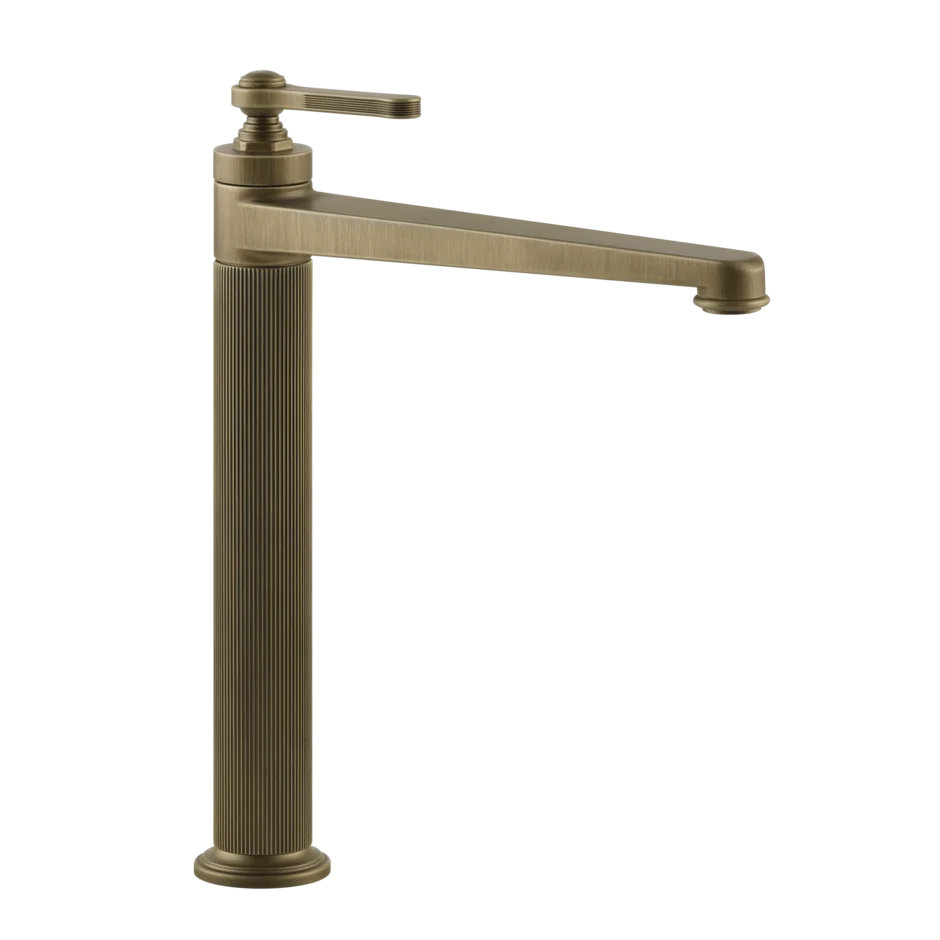 Смеситель для умывальника 65003 713 Gessi Venti20 СТАРИННАЯ ЛАТУНЬ 65003713