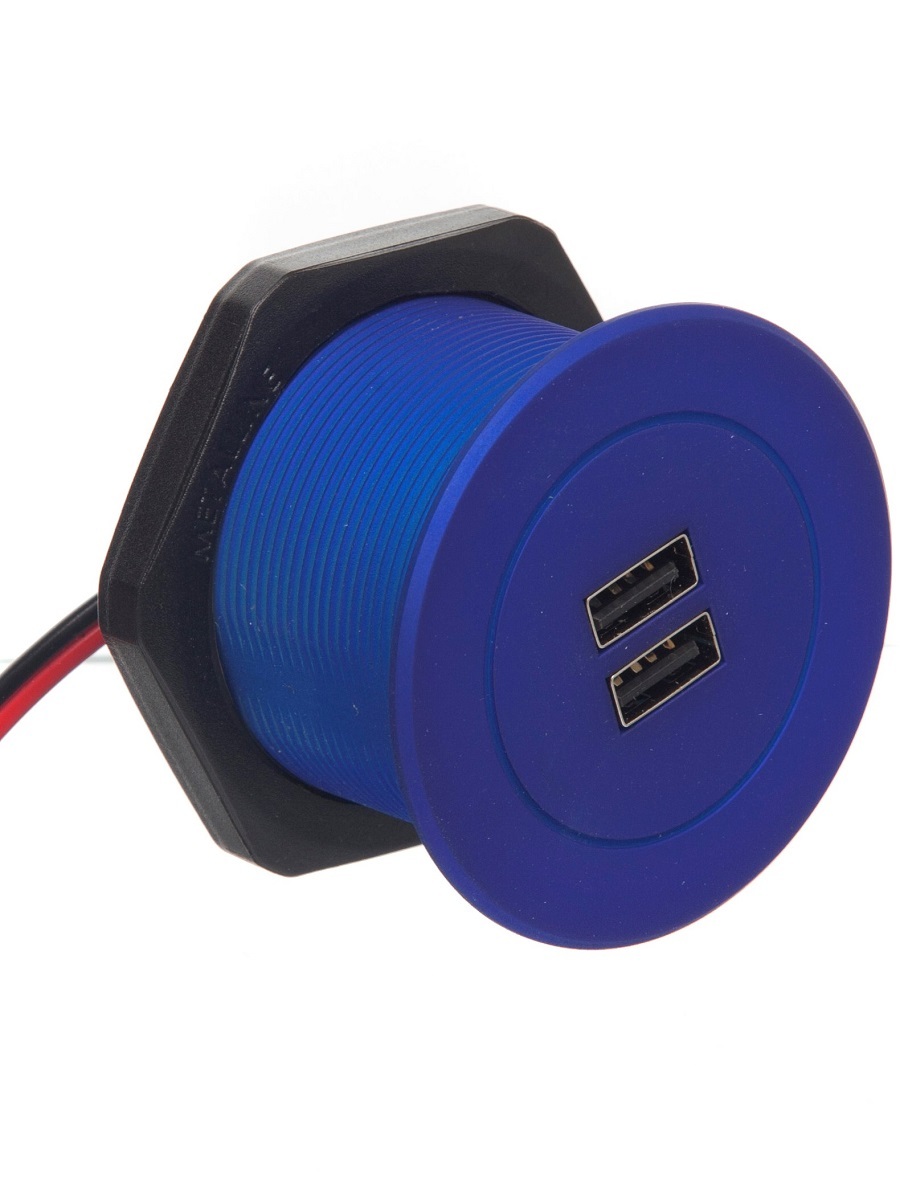 Блок электрических розеток Element 12083 Blue NAVAKO  - Вид №1