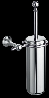 RE221 Ершик для туалета, подвесной, латунный bagno&associati REGENCY