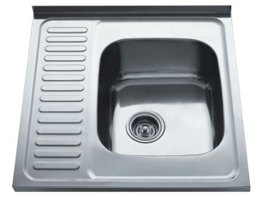 HBD6060R-60 Кухонная мойка , сталь микродекор Haiba 