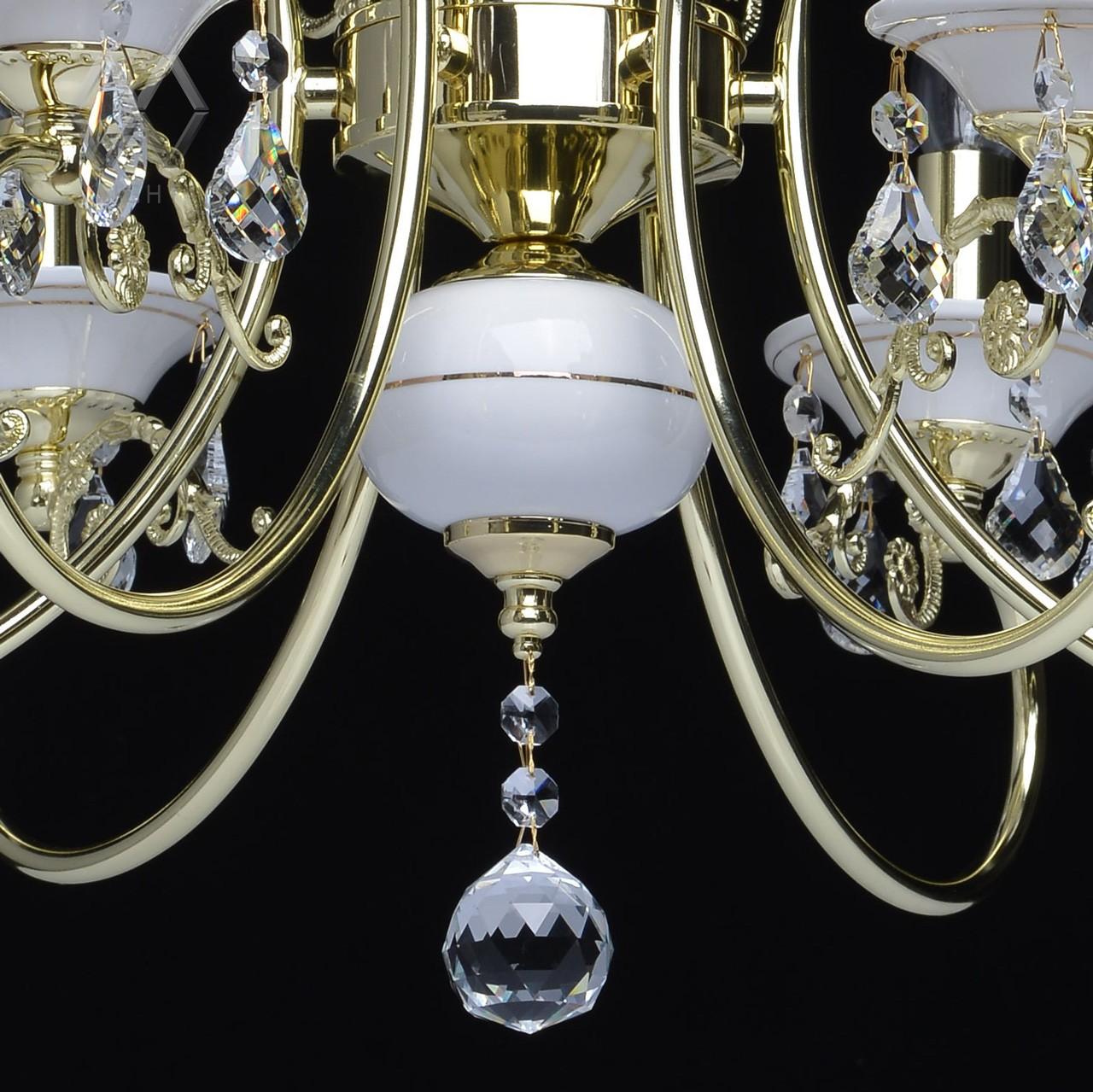 Подвесная люстра MW-Light Свеча 25 301018106 белая MW-LIGHT ДИЗАЙНЕРСКИЕ, СВЕЧА 185570 Белый  - Вид №1