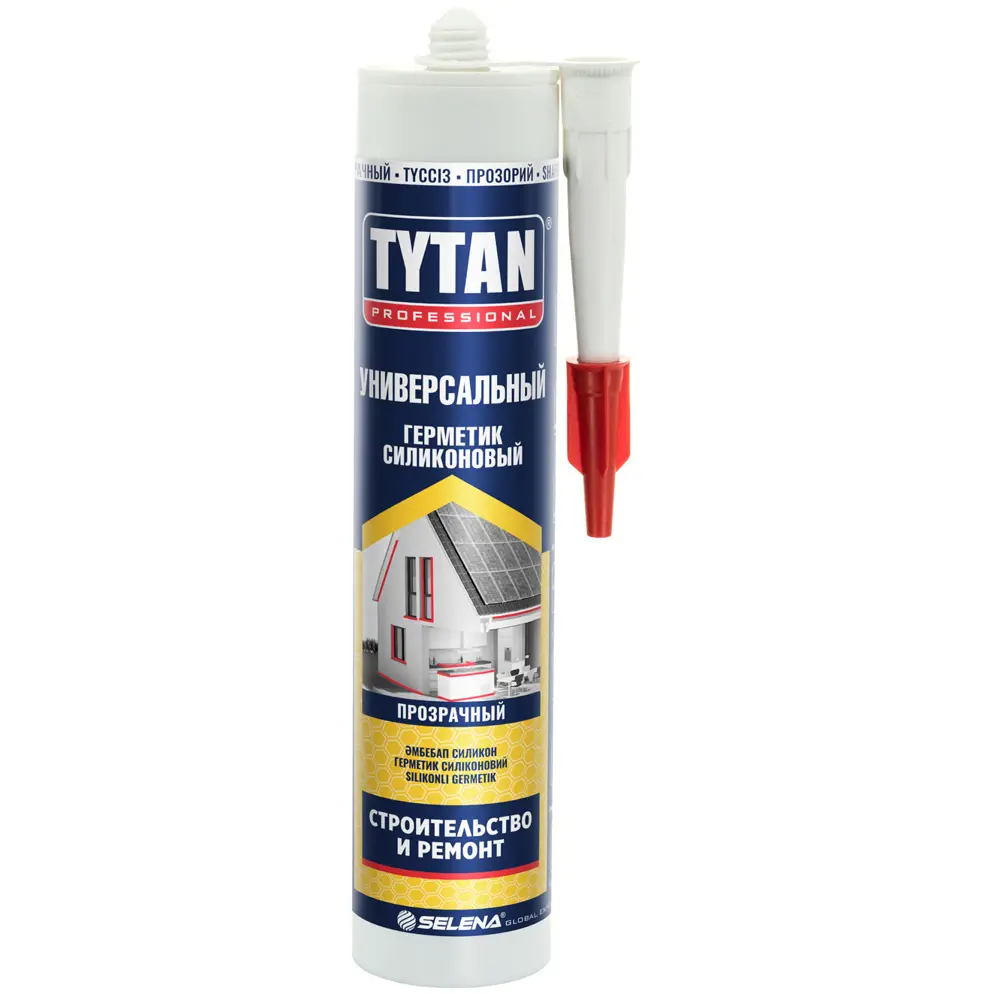 Герметик силиконовый Tytan универсальный прозрачный для внутренних и наружных работ 83612694 STLM-0042692