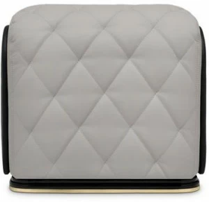 LUXXU Квадратный кожаный пуф Charla