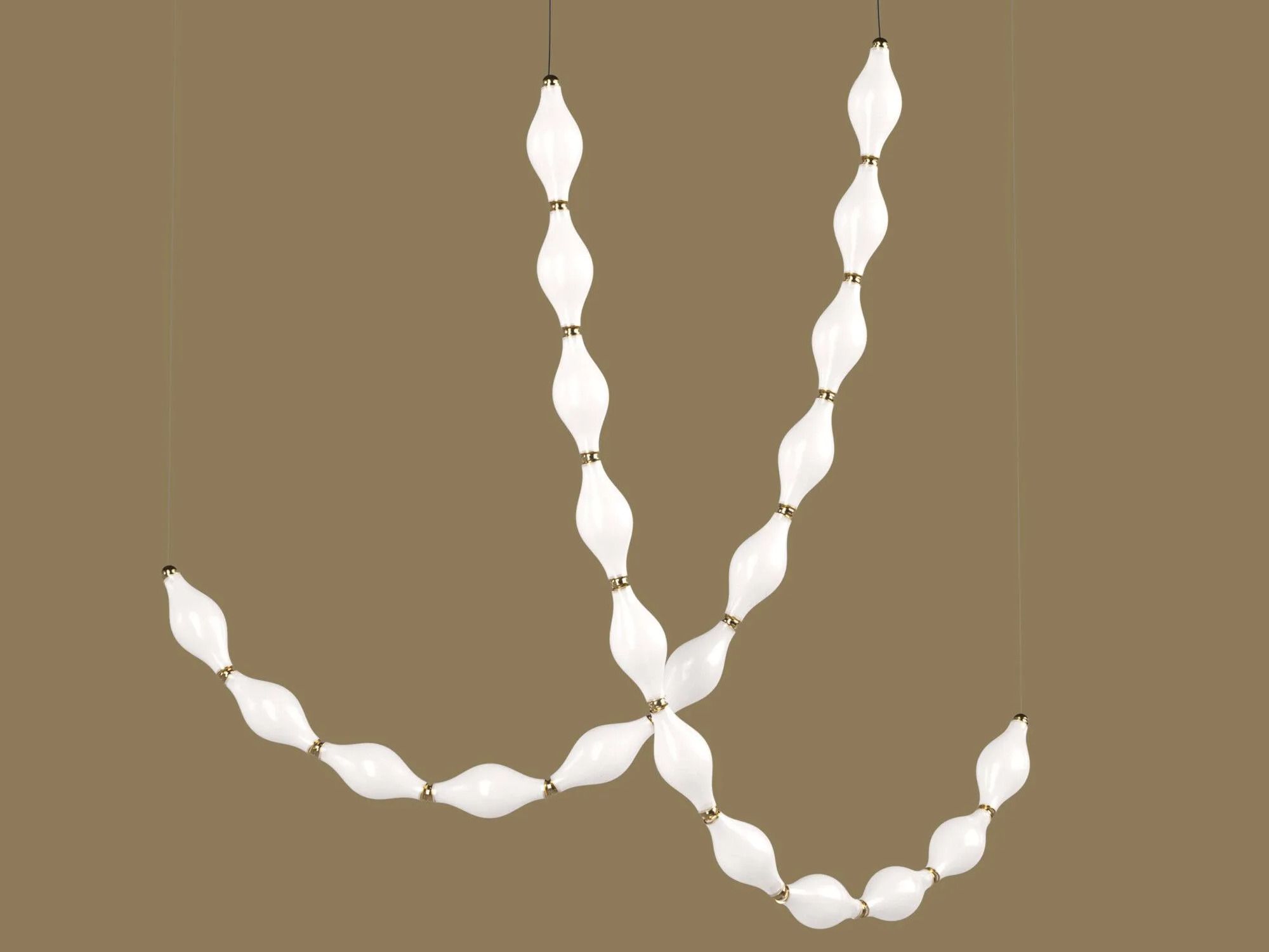 Подвесной светильник из боросиликатного стекла Euroluce Lampadari Dewy ARCH-00099310 - Вид №1