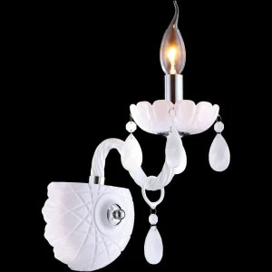 Бра Arte Lamp Teatro A3964AP-1WH ARTE LAMP СВЕЧА 078192 Белый;прозрачный