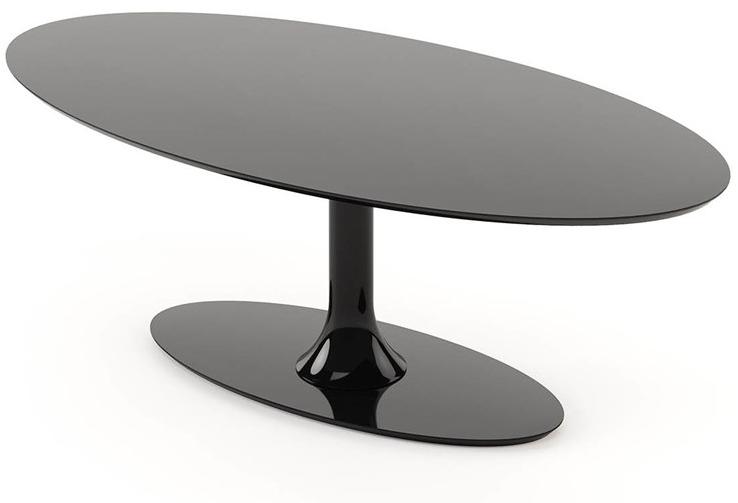 Laskasas Обеденный стол овальный лакированный sun-id-1347526 - Вид №1